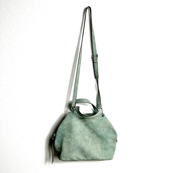 Free People Handbags - FREE PEOPLE LEATHER TEAL WOMEN BAG WITH ADJUSTABLE STRAP
